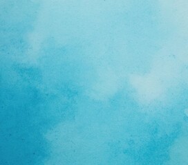 Fototapeta na wymiar fabriano paper texture close up, pastel blue watercolor splash, wallpaper