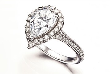 Diamond ring sketch.