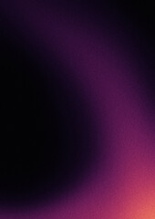 Vertical background with blurry texture. Grainy dark purple gradient background with noise. Design for social media, banner, wallpaper.