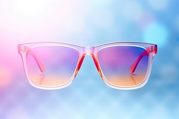Summer background with multiple bright colors, blurred and trendy. Horizontal layout.
