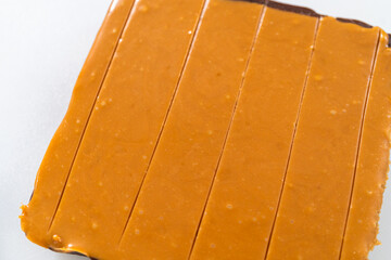 Caramel fudge