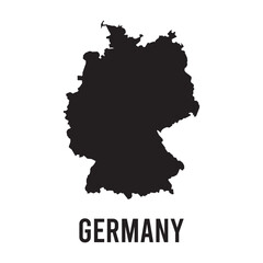 germany map icon vector