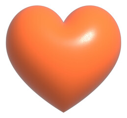 This is a 3D heart illustration.
