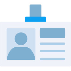 Obraz premium ID Card Icon
