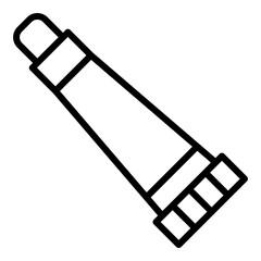 Glue Stick Line Icon