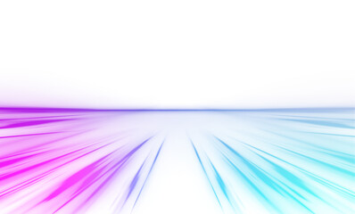 Abstract image of high-speed traffic on the road in PNG format. Glitter sparkle star trail, light effect, abstract waves flow vector illustration. 