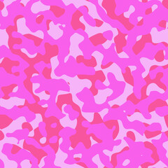 Seamless camouflage fabric texture. Seamless Hi-res (8000x8000) texture. Modern stylish abstract texture.