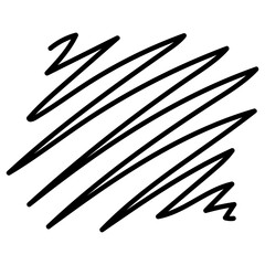 Scribble Pencil Line