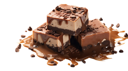 chocolate cake on plate