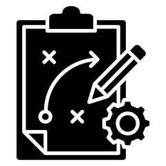 Strategy Icon Element For Design
