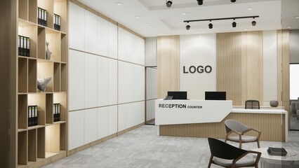 Corporate Office Interior Design 3d Visualization