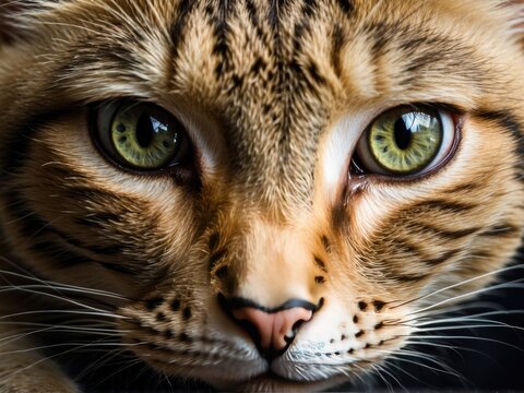 hyper realistic hd picture, hd images eyes of cat, hd animal wallpaper