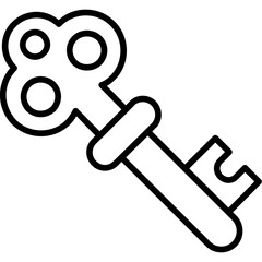 Old Key Icon