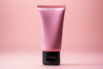 a pink tube of cream