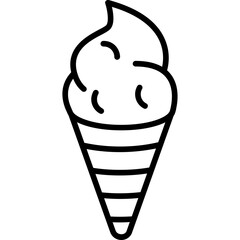 Ice Cream Cone Icon