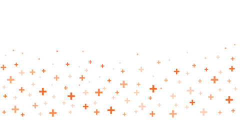 Medical cross and plus addition background. Hospital and pharmacy abstract seamless background.