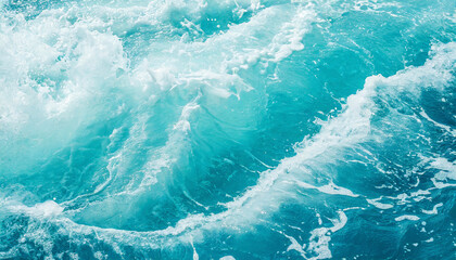 bstract water ocean wave, blue, aqua, teal texture.