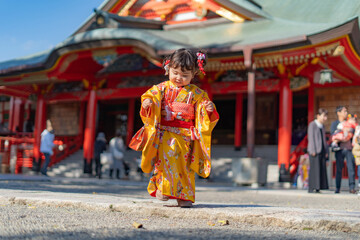七五三のお祝い