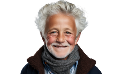 Grandfatherly Wisdom in a Boy's Eyes On Transparent PNG