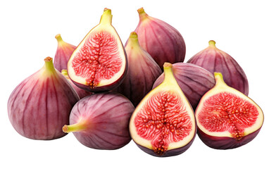 Kashmiri Fig Showcase On Isolated Background