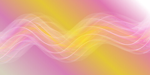 3d modern abstract colorful wave shape background 