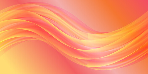 3d modern abstract colorful wave shape background 