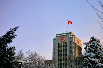 Vancouver city hall, Canada.