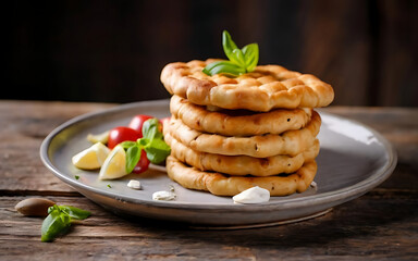 Capture the essence of Ekmek Kadayıfı in a mouthwatering food photography shot