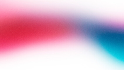 Fototapeta premium White blue purple glowing grainy gradient background white noise texture poster header banner design