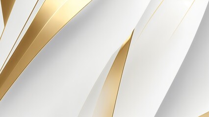 White with golden Glam Edge Background