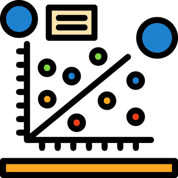 Scatter plot Icon