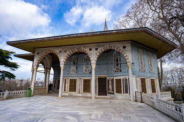 Fototapeta na wymiar Baghdad Pavilion in Topkapi Palace.