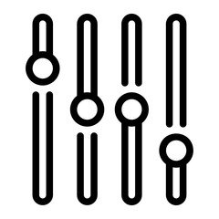 filter line icon