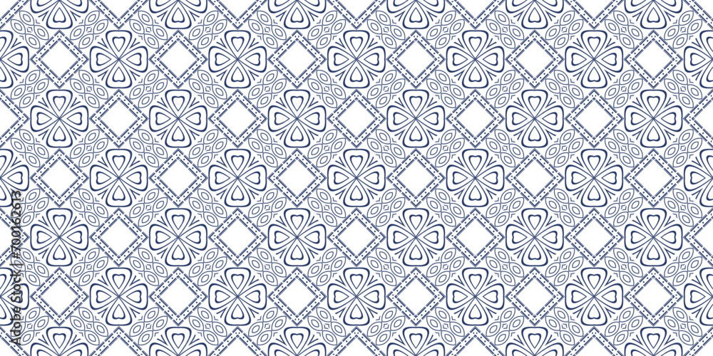 Poster ornament from rhombuses. patterned ornament with rhombuses, seamless pattern.