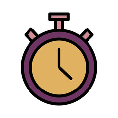 Game Sport Time Filled Outline Icon