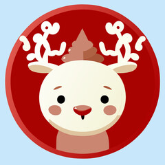 Obraz premium christmas card with santa claus, christmas card with santa