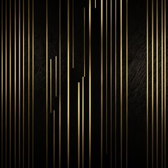 Obraz premium Black grunge texture decorated with Shiny golden lines luxury background