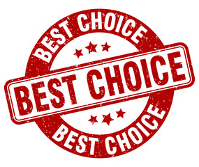 best choice stamp. best choice label. round grunge sign
