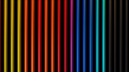 Fototapeta premium a group of colorful lines