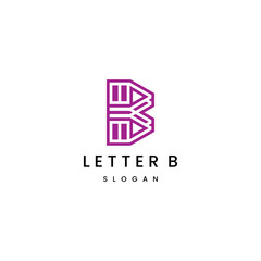 Initial Letter B Creative Logo