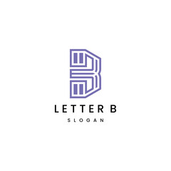 Initial Letter B Creative Logo