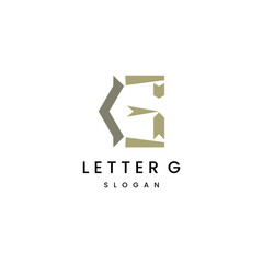 G Letter. Abstract Company Logo Design