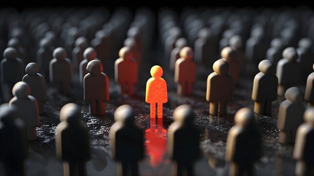 Kontrast und Einzigartigkeit: Hervorstechen aus der Menge