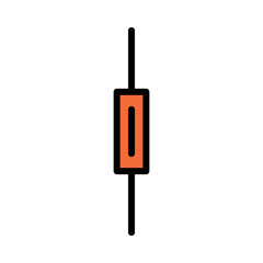Component Tools Resistors Filled Outline Icon