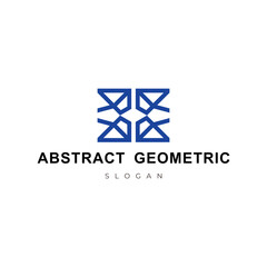 Collaborative abstract geometric logo