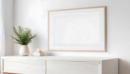photo-frame-mockup-with-white-wall-3d-rendering