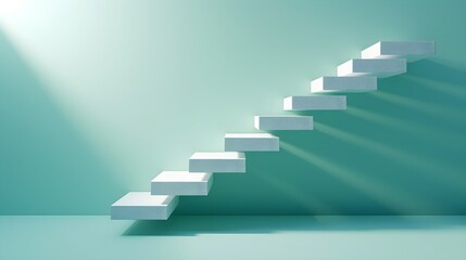 Stufen ins Unbekannte: Das Geheimnis abstrakter Treppen