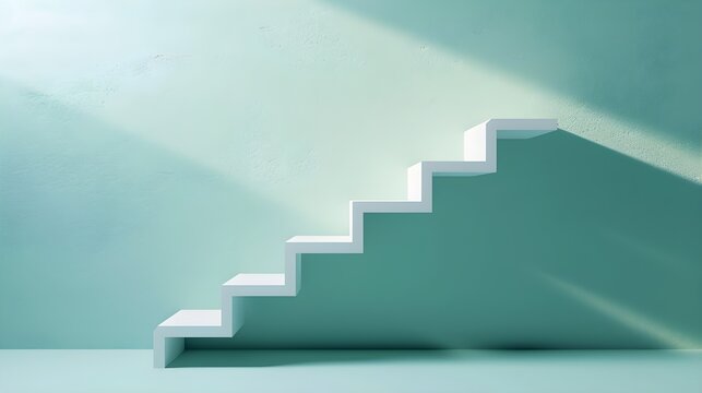 Stufen ins Unbekannte: Das Geheimnis abstrakter Treppen