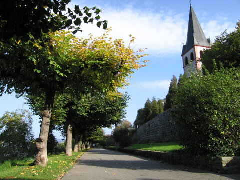 Rheinpromenade in Unkel