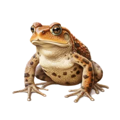 Foto op Canvas frog isolated on white © Andrii